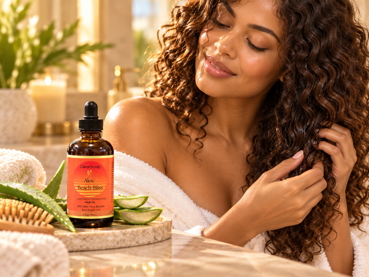 aloe vera for dry hair